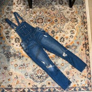 H&M Blue Denim Overalls